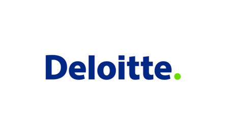 Deloitte logo.