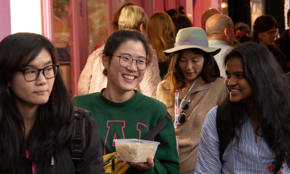 Students on a Kirrip food tour.